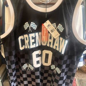 Nostalgia Black and White Checkered Jersey NIPSEY HUSSEL